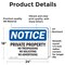 Signmission Private Property No Trespassing No Soliciting OSHA Notice Sign, Vinyl Decal, 24in W x 18in L, 2PK OS-2PACK-NS-D-1824-L-17848 - alternate 5